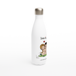Load image into Gallery viewer, LOVE IS... JUST THE TWO OF US REUSABLE STAINLESS STEEL WATER BOTTLE
