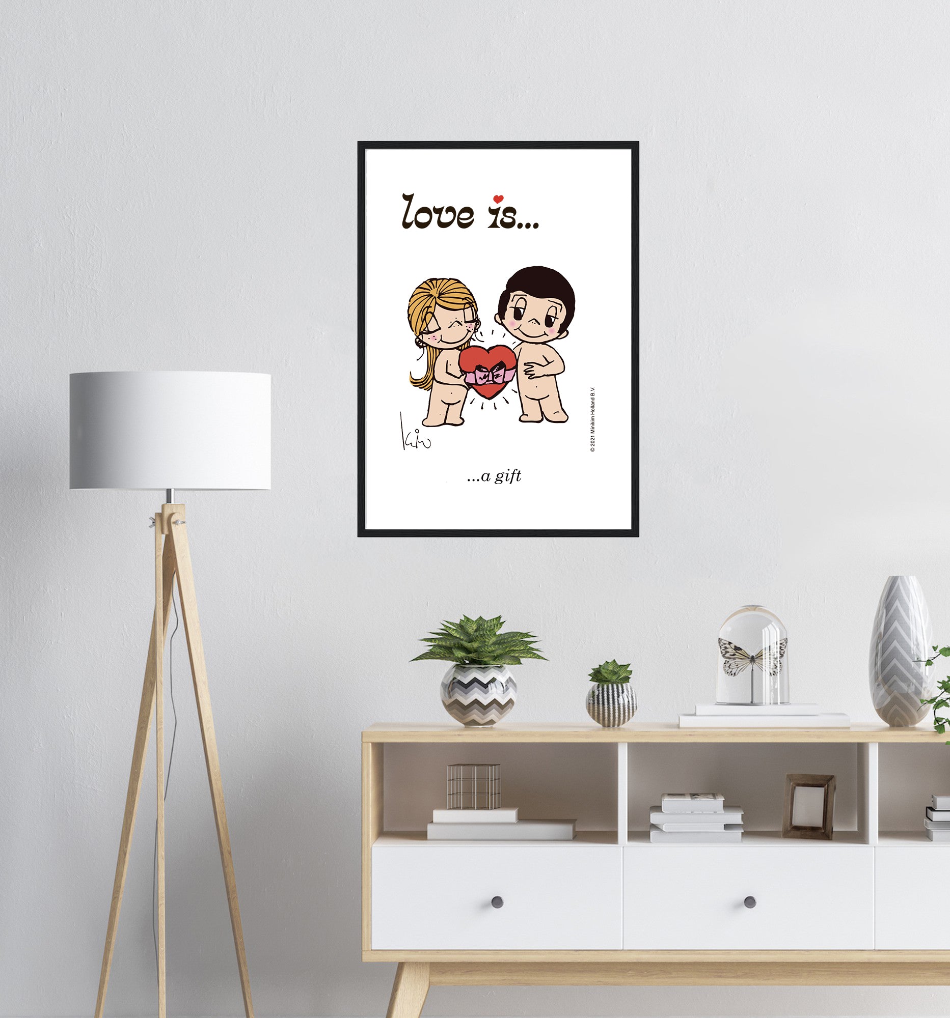 LOVE IS... A GIFT ART PRINT