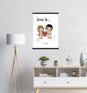 LOVE IS... A GIFT ART PRINT
