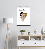 Load image into Gallery viewer, LOVE IS... BEING SWEPT OFF YOUR FEET ART PRINT
