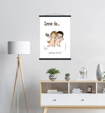 Load image into Gallery viewer, LOVE IS... TAKING &quot;US-IES&quot; ART PRINT
