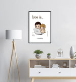 Load image into Gallery viewer, LOVE IS... TRENDING ART PRINT
